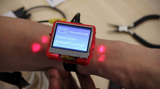 holographic smartwatch