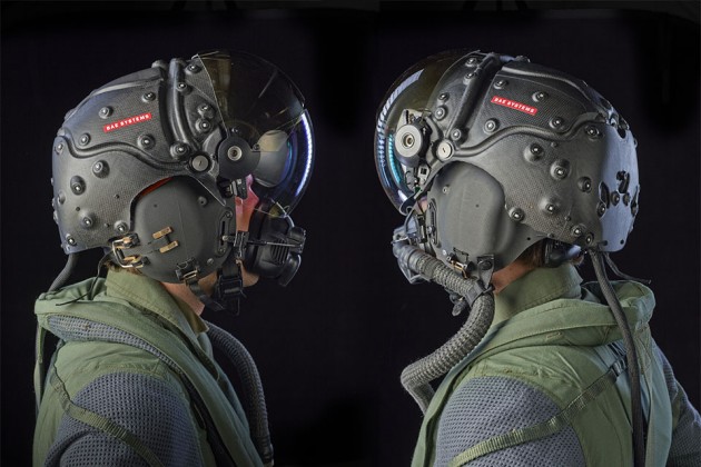 Striker II Helmet-Mounted Display by BAE Systems