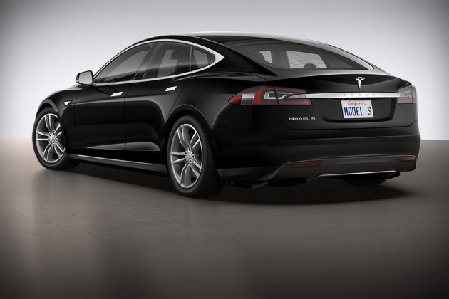 Tesla S P85D Electric Car