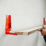 The Floyd Shelf Turns Any Flat Plank Into a Stylish Shelf with Character