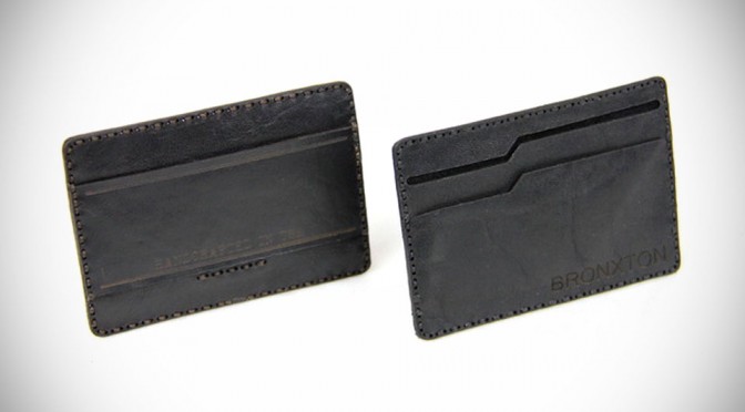 Bronxton Minimalist Leather Wallet