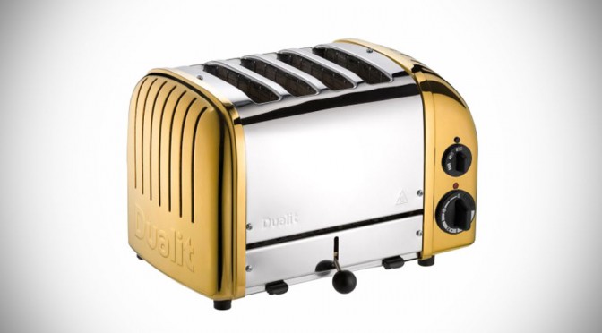 Dualit 24-Carat Gold Plated Classic Toaster