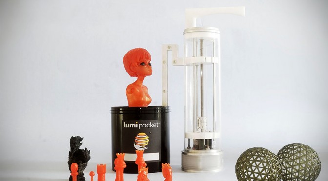 LumiPocket DLP 3D Printer by Lumi Industries