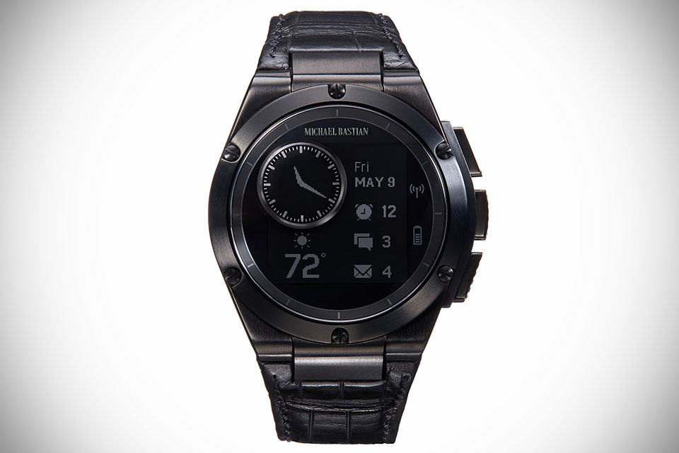 Michael Bastian MB Chronowing Limited Edition Black Smartwatch by HP