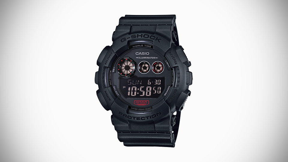 Casio G-SHOCK Military Black Series Watch For 2015 - GD-120MB