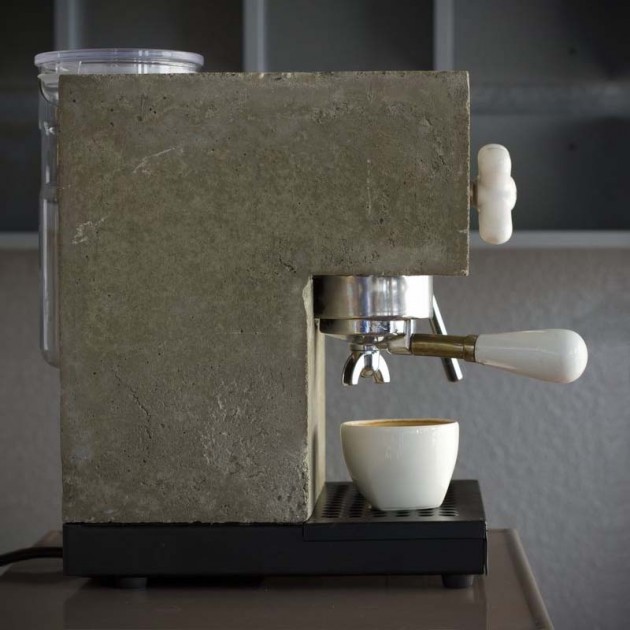 Anza Concrete Espresso Machine