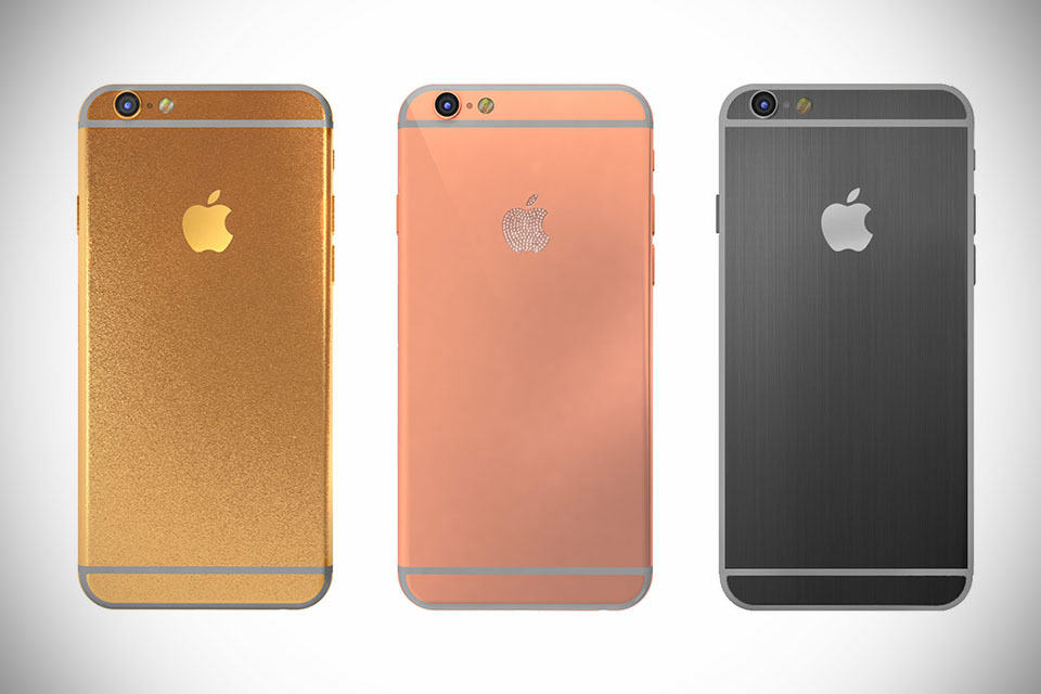 Gold iPhone by Hadoro Paris