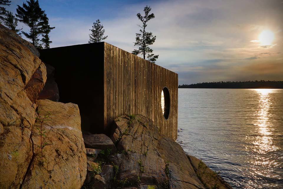 Grotto Sauna by Partisans
