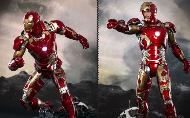 Iron Man 3 Mark XLIII 1/6th Scale Collectible Diecast Figure by Hot Toys