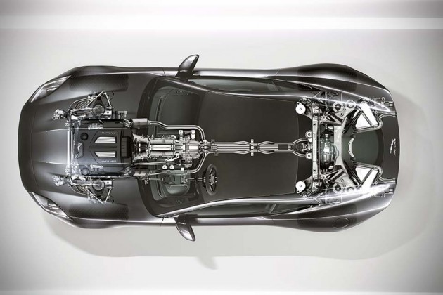 Jaguar F-TYPE AWD - See-through