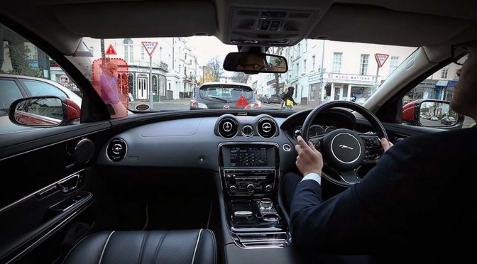 Jaguar Land Rover Transparent Pillar