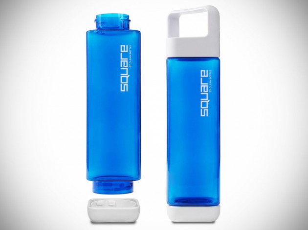 The Square Water Bottle by Clean Bottle