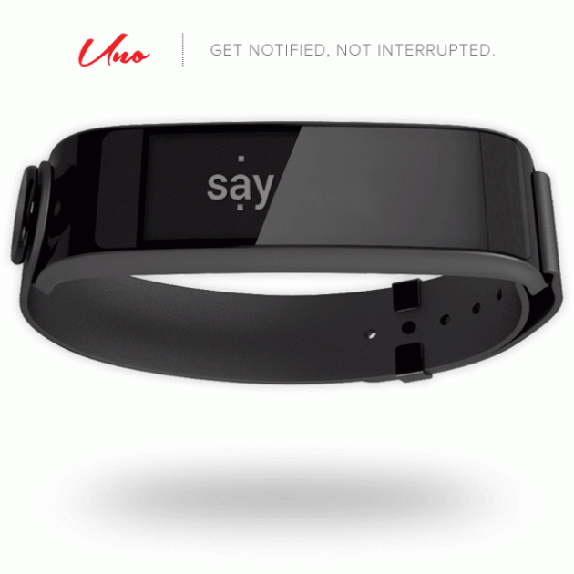 Uno Noteband Smart Notification Wristband