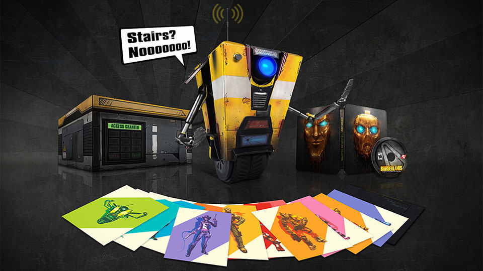 Borderlands The Handsome Collection Claptrap-in-a-Box Edition