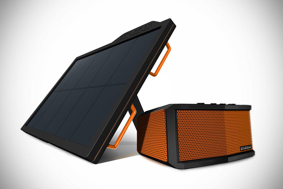 ECOXGEAR ECOSMART Solar-powered Bluetooth Speaker and Powerbank