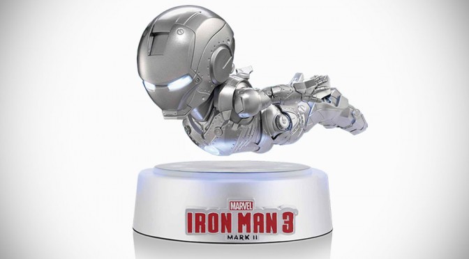 marvel studios flying iron man toy