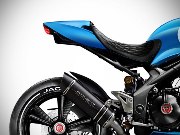 Jaguar Project 7MC Concept Bike by Tamás Jakus