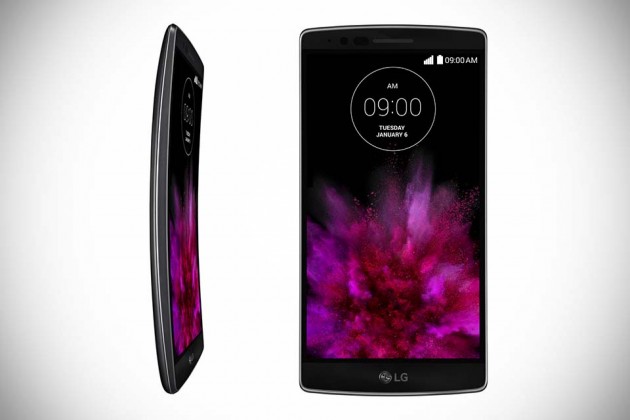 LG G Flex 2 Smartphone at CES 2015