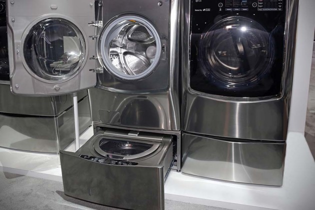 LG Twin Wash System Washing Machine at CES 2015