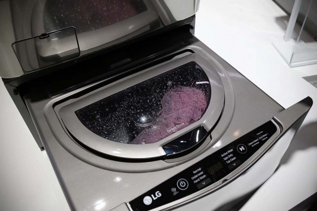 LG Twin Wash System Washing Machine at CES 2015