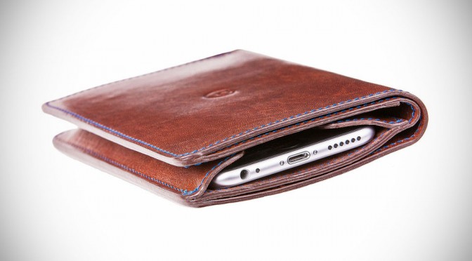 Leather Wallet with iPhone 6 Case by Danny P.