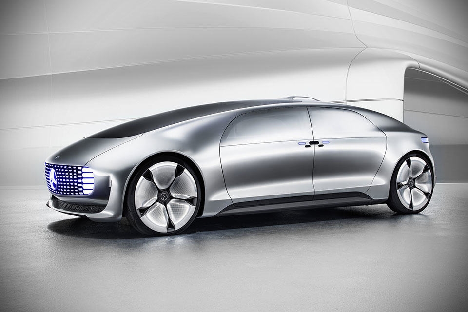 Mercedes-Benz F 015 Luxury in Motion Autonomous Concept at CES 2015
