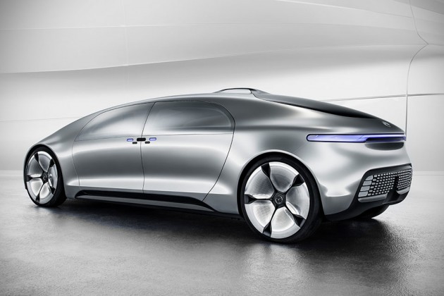 Mercedes-Benz F 015 Luxury in Motion Autonomous Concept at CES 2015