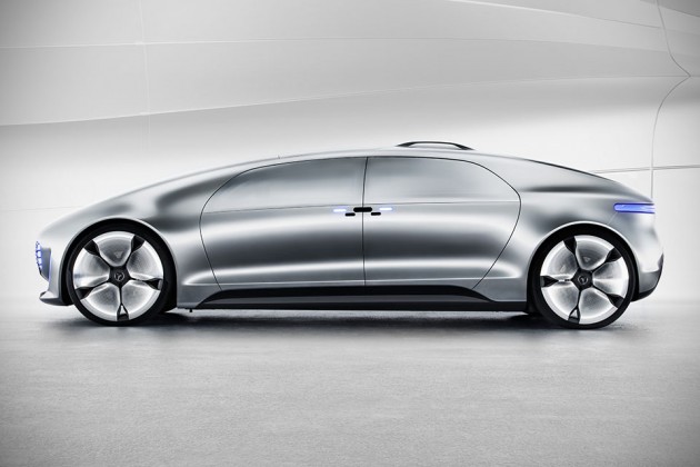 Mercedes-Benz F 015 Luxury in Motion Autonomous Concept at CES 2015