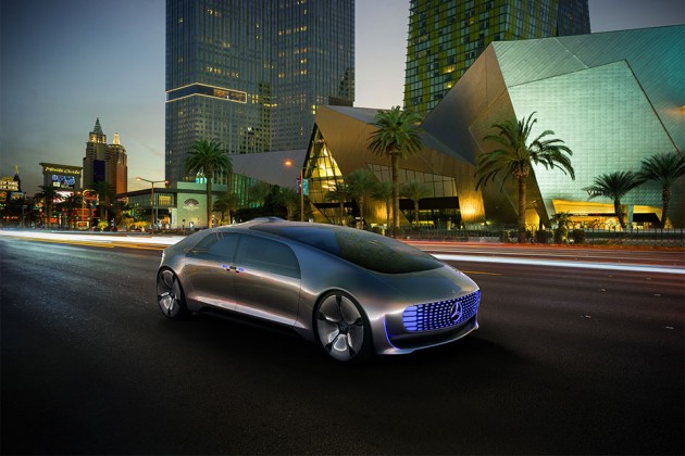 Mercedes-Benz F 015 Luxury in Motion Autonomous Concept at CES 2015