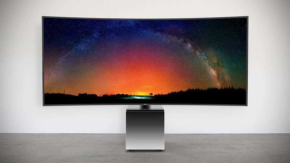 Samsung S9W SUHD TV by Fuseproject at CES 2015