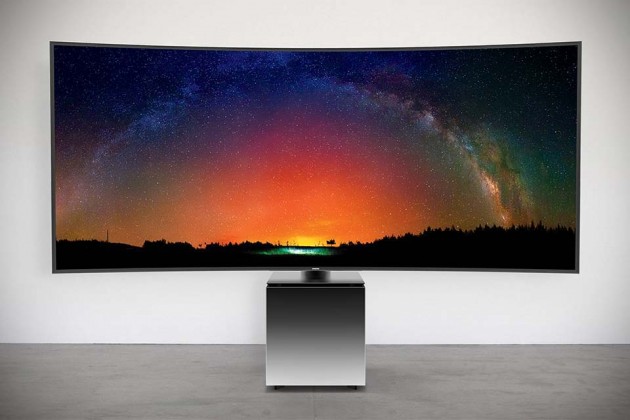 Samsung S9W SUHD TV by Fuseproject at CES 2015