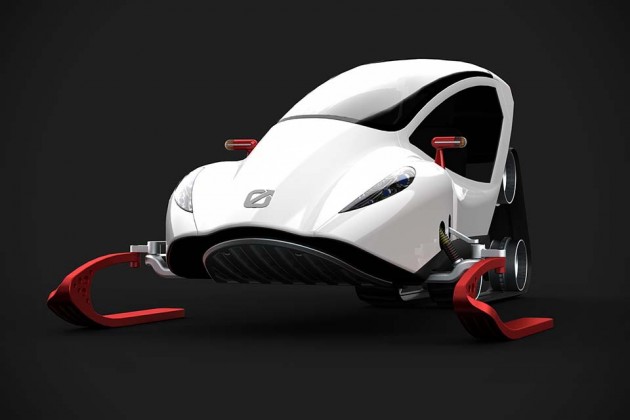 Snow Crawler Concept Snowmobile