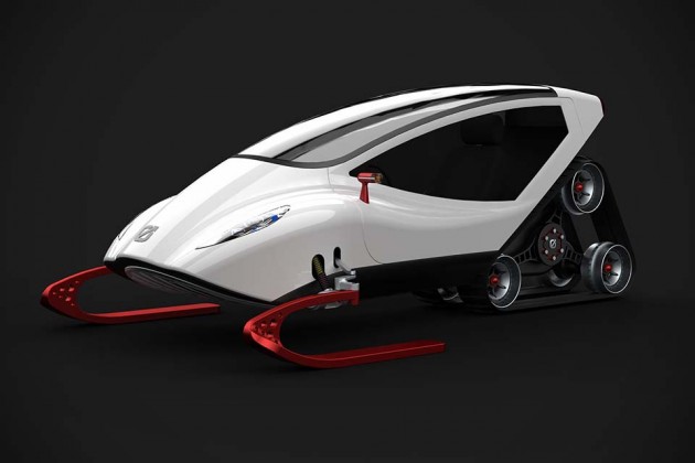 Snow Crawler Concept Snowmobile