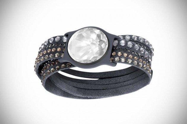 Swarovski Shine Collection - Slake Bracelet in Dark Grey