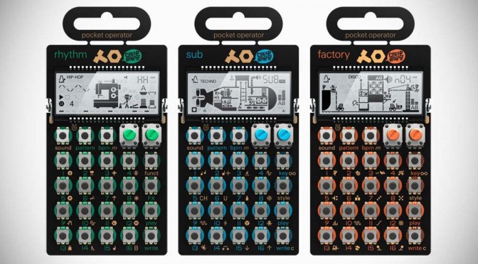 Teenage Engineering x Cheap Monday Pocket Operator Micro Synthesizer