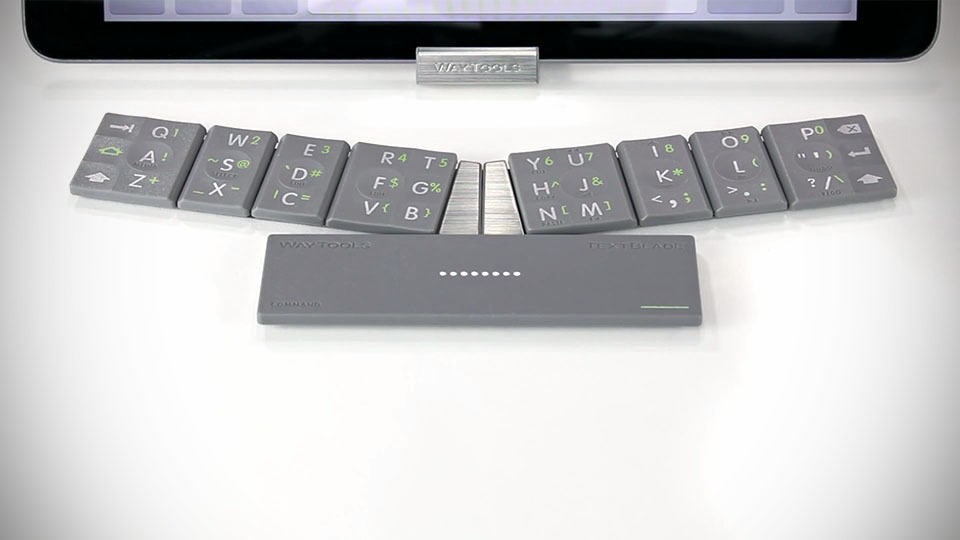 TextBlade Bluetooth Keyboard: Super Tiny But Comes With Full Size Keyboard  Keys and Spacing - SHOUTS