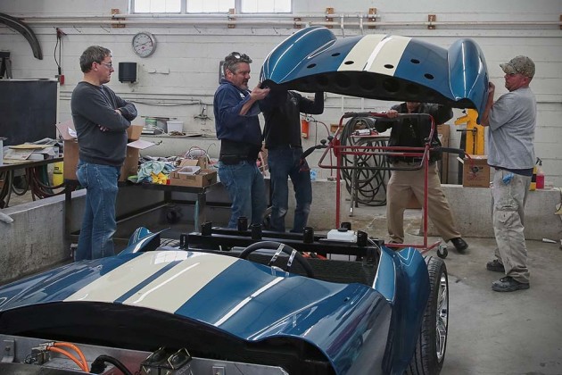 3D-printed Shelby 427 Cobra at NAIAS 2015