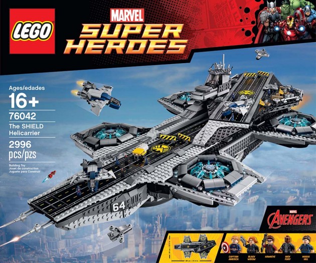 LEGO Marvel Superheroes- The SHIELD Helicarrier UCS 76042