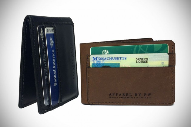 Minimalistic Handcrafted Slim Wallet by Apparel by PW