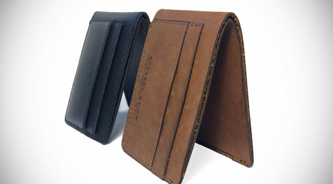 Minimalistic Handcrafted Slim Wallet by Apparel by PW