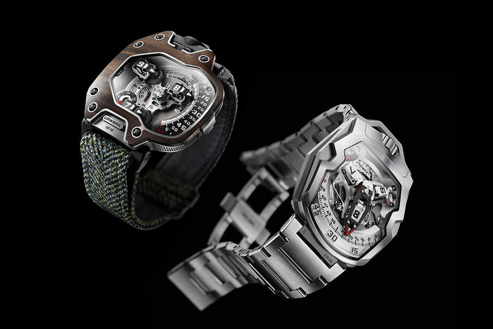 URWERK UR-110 “East Wood” and UR210S “Full Metal Jacket” Watches