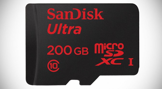 200GB SanDisk Ultra microSDXC UHS-I Card, Premium Edition