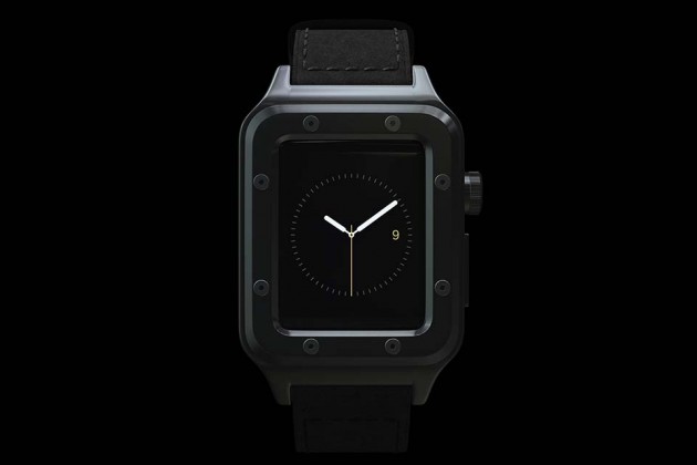 Banded Apple Watch Case by Designed by Many - Matte Black