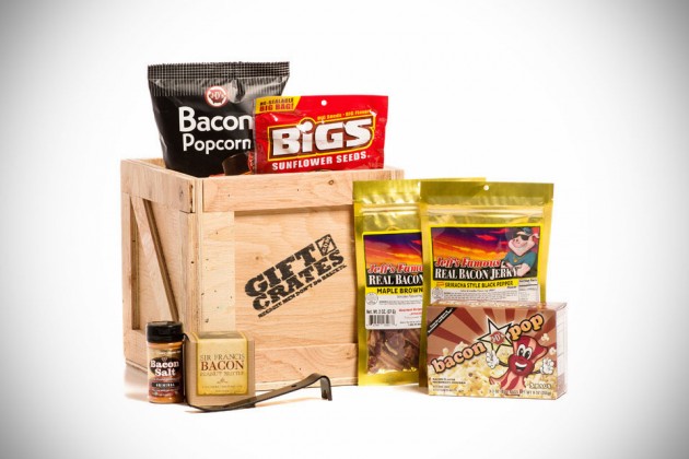 Gift Crates for Men - Bacon Crate