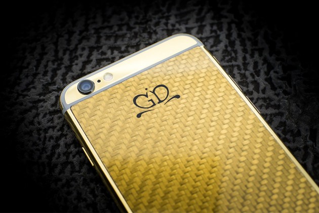 Luxury iPhone 6 by Golden Dreams - Carbon Fiber Edition Gold