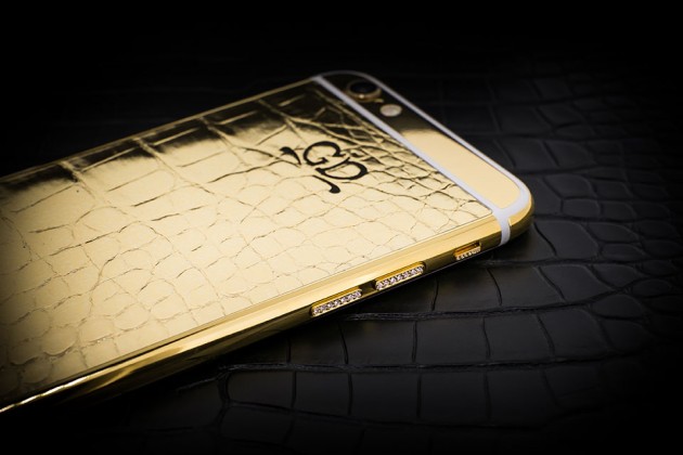 Luxury iPhone 6 by Golden Dreams - Desert Edition Gold with Diamonds