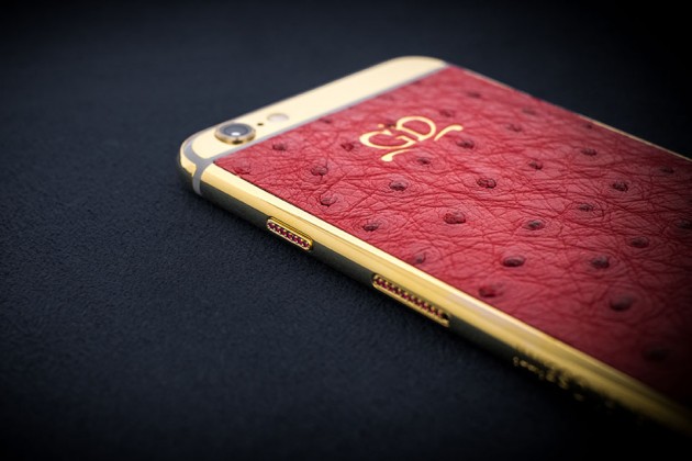 Luxury iPhone 6 by Golden Dreams - Desert Edition Ostrict with Rubies