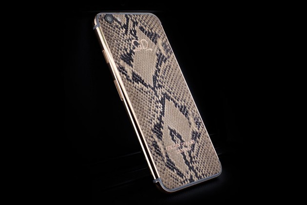 Luxury iPhone 6 by Golden Dreams - Design Edition Python Brown