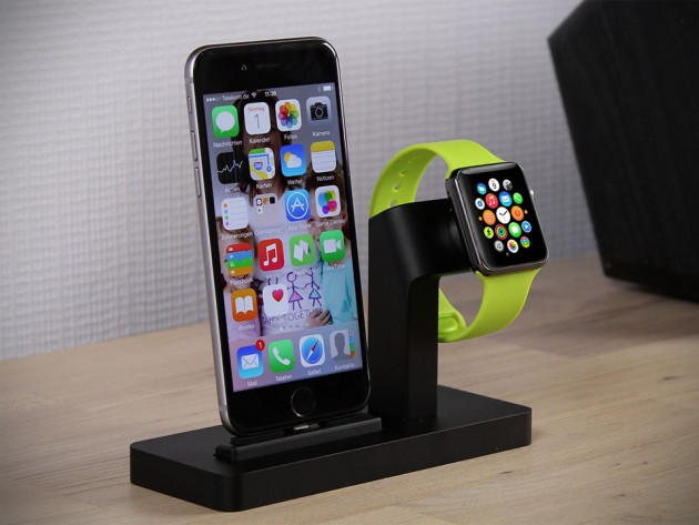 Premium One All-in-One Dock for Apple Watch and iPhone by Enblue