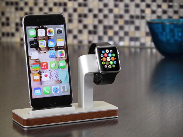 Premium One All-in-One Dock for Apple Watch and iPhone by Enblue